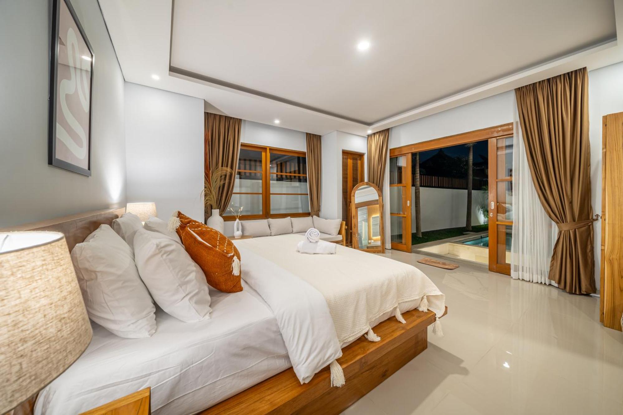 Limited Offer! Stunning New 2Br Villa With Large Pool - Canggu Escape! Екстер'єр фото